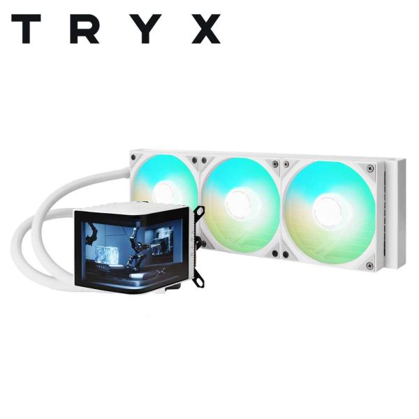 TRYX｜トライエックス PANORAMA 360mm AIO Liquid Cooler ARGB L字型