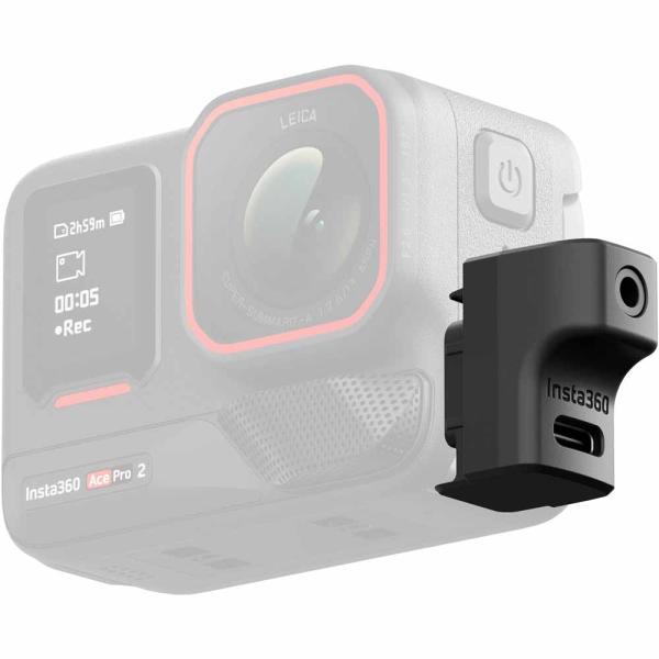 他サイト： Insta360 Insta360「AcePro2/ AcePro/ Ace」用マイクアダプター CINSAAXD-S 返品種別Bの商品画像