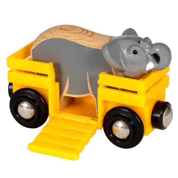 在庫状況：お取り寄せ/お届け：3〜4週間/※画像はイメージです。実際の商品とは異なる場合がございます。※同一と思われるお客様より大量のご注文をいただいた場合、ご注文をお取り消しとさせていただく場合がございます。ゾウ＆ワゴンは、BRIO Wo...