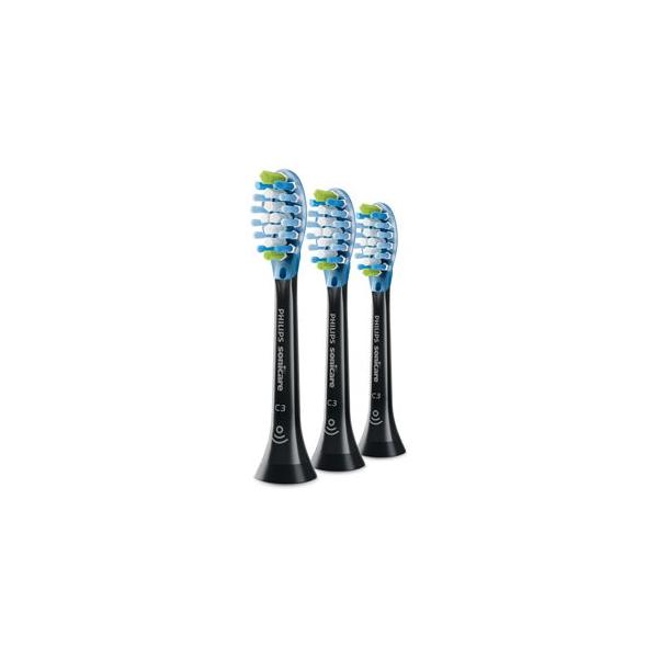 他サイト： フィリップス プレミアムクリーンブラシヘッド(レギュラー/ ブラック)(3本入) Philips sonicare ソニッケアー Premium Clean RFID対応 HX9043/ 96 返品種別Aの商品画像