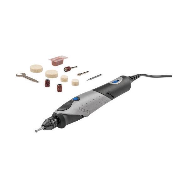 在庫状況：お取り寄せ/お届け：約2週間/※フェルト製ポリッシング用ホイールはどちらもマンドレル401をご使用ください◆ライト＆スリムで疲れにくく取り回しバツグンなミニルーター◆本体重量105gながらパワーと静音性を両立しています◆研削や研磨...