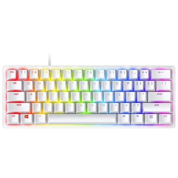 Razer｜レイザー (国内正規品)ゲーミングキーボード Huntsman Mini Clicky Optical Switch (英語配列 マーキュリーホワイト) RZ03-03390300-R3M1 返品種別A