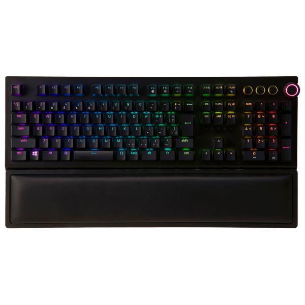 Razer (国内正規品) BlackWidow V3 Pro JP GreenSwitch (2.4GHz/ Bluetooth/ 有線対応 ワイヤレスメカニカル 日本語配列) RZ03-03531300-R3J1 返品種別A