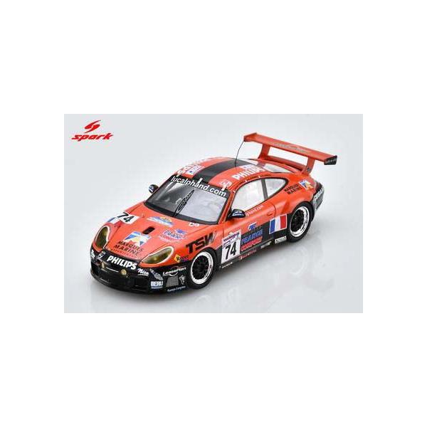スパーク 1/ 43 Porsche 996 GT3-R No.74 17th Le Mans 24H 2001(S9949)ミニカー 返品種別B