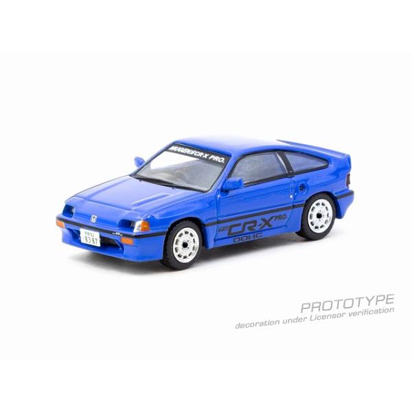 ターマックワークス 1/ 64 HONDA Ballade Sports MUGEN CR-X PRO Blue