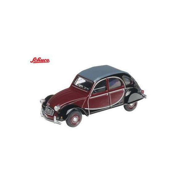 シュコー 1/ 64 1975 Citroen 2CV Charleston red/ black(64U00123)ミニカー 返品種別B