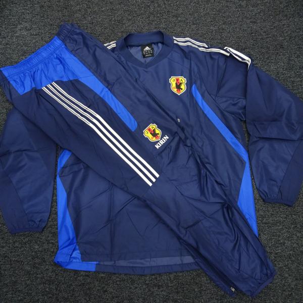 【最終価格】［希少品］サッカー日本代表　ピステ（サイズ：Ｏ） adidas [最終処分価格!!] 日本代表ピステ上下（L) : ジョーヅカ