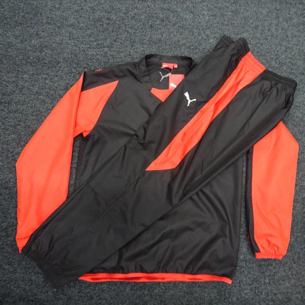 PUMA（プーマ） [最終処分価格!!] 裏付きピステ上下セット BLK (XO-O