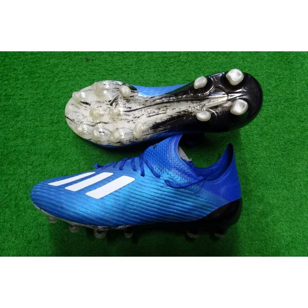 adidas（アディダス） adidas X19.1 HG/AG (25.0) BLU : ジョーヅカ