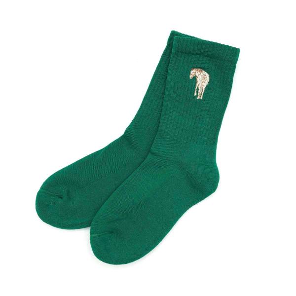 洗い替えにたくさん欲しくなる。癒し系のかわいい馬Nicoの刺繍入りソックスは肌当たりもよくて快適。足底は厚みがあるタイプ。コーデが楽しくなる豊富なカラーラインナップも自慢です。■ブランドNico（ニコ）■素材綿 ナイロン ポリウレタン■シー...