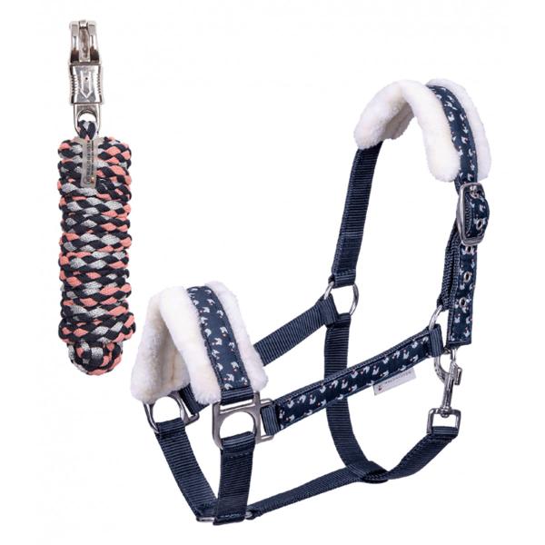 乗馬用品 WALDHAUSEN Lucky 無口 ＆ 曳き手セット 乗馬 馬具