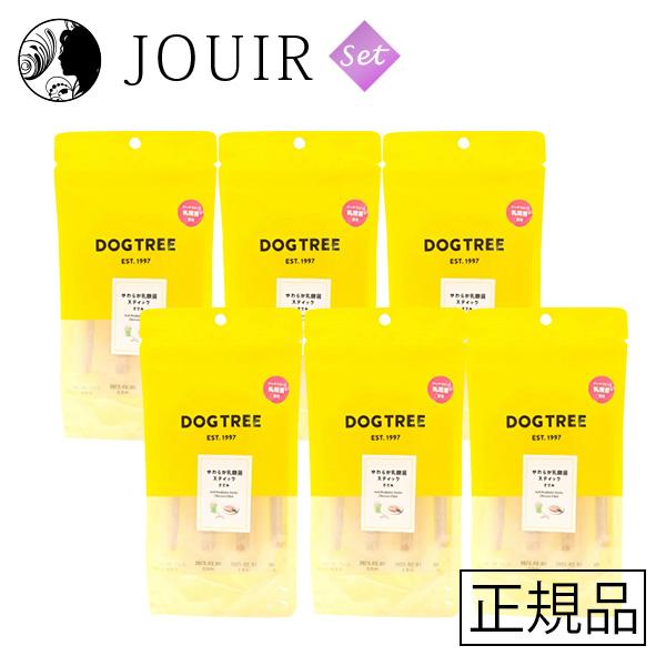 DOGTREE(ドッグツリー) やわらか 乳酸菌スティック ささみ(6本入り) 6個セット