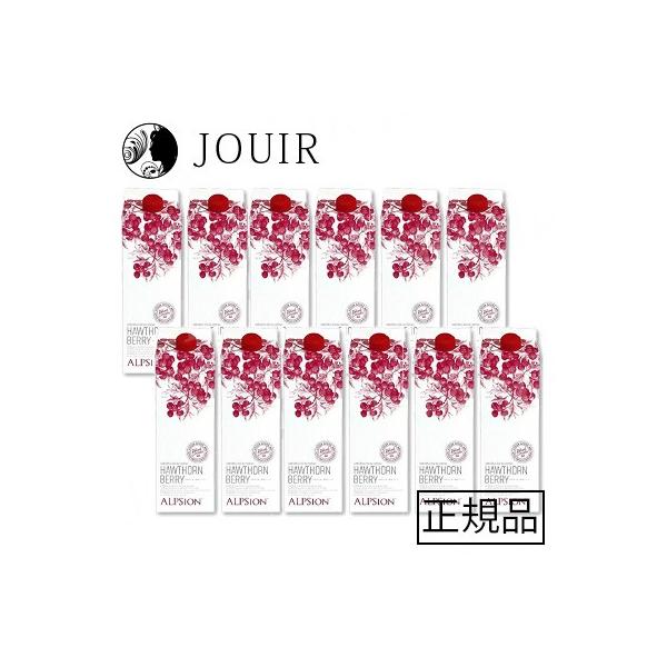 フルーツハーブ さんざし(希釈用)1000ml 12本セット サンザシ BIOハーブサンザシ