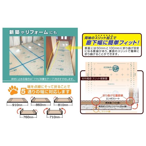 �{���� FUKUVI �t�N�r �G�R�t���K�[�h�V�O�} 910�~1820mm EYG-S184 5���Z�b�g �H�� ���z ���z ���� ���t�H�[�� �܂肽���� �R���p�N�g �l�܂� �V�[�g �{���� ���i�摜2