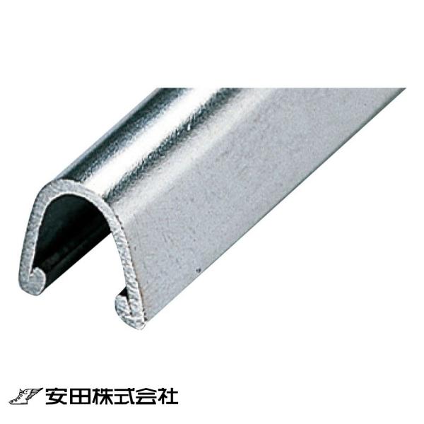 安田 ステンレス甲丸レール 7.5×1820mm 引戸用 レール単品 562-1130 建具金物 敷居 交換 リフォーム