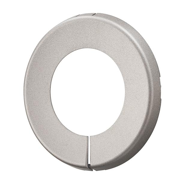 【32ステンアクアレール ブラケット座用カバー】※ステンロストワックス等、他シリーズと部材を組み合わせることはできません。色・品番：チタン色(AQ-20CT)材質：AES樹脂仕上げ：アクリル塗装適応ブラケット品番：AQ-01,AQ-02,A...