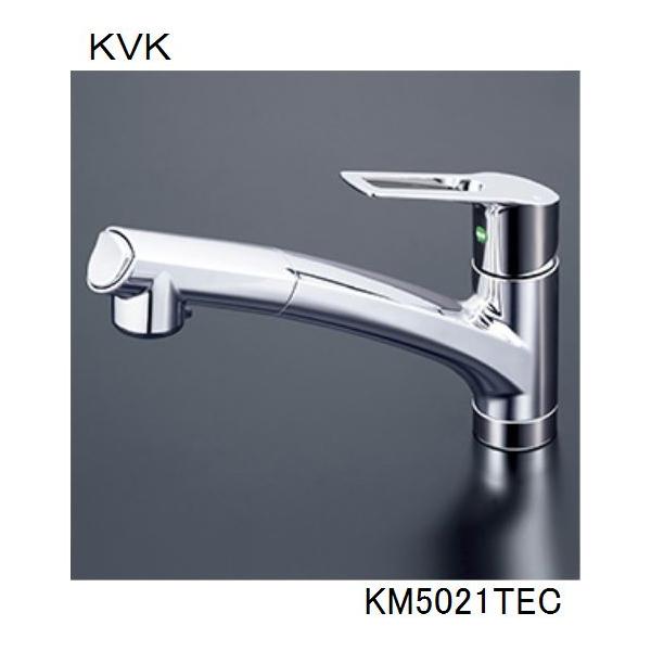 KVK キッチン用 KM5021TEC シングルシャワー付混合栓 : ジュールプラス