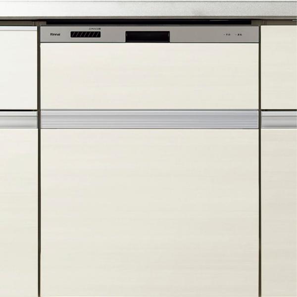 食器洗い乾燥機 リンナイ製（LIXIL） RKW-405AMSV-JG 浅型タイプ 【扉