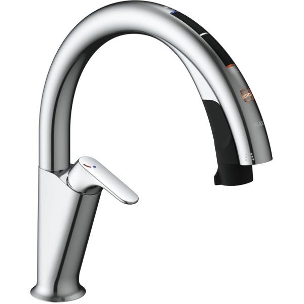 LIXIL 浄水器付きタッチレス水栓　JF-NAH461SY（JW） JF-NAH461SY(JW)｜LIXILキッチン用蛇口 ナビッシュ[台][H6]