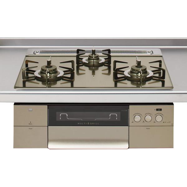 クリナップ ガスコンロ ZGGRK6A22CUS-K ガラストップコンロ PROGRE