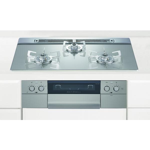 【未使用品】ハーマン ピアットバリ 都市ガス 3口 ビルトインコンロ 2024年製 DS3620WAP2STE 幅60cm 無水両面焼 ガラストップ jousuiki_179593027