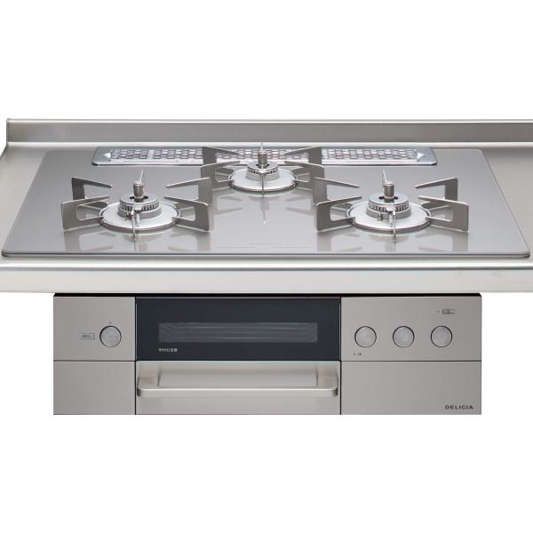 クリナップ　ガスコンロ【ZHARR7R17AGK】 クリナップ ガスコンロ クリナップ ZHARR7R17AGK-K ハイブリッド