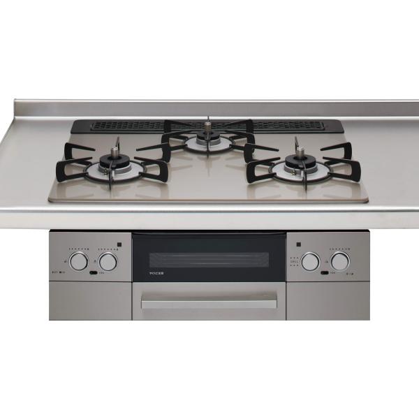 クリナップ ガスコンロ ZGGRK6R24RUS-K ガラストップコンロ Lisse