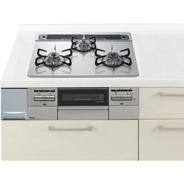 【美品】ガスコンロ 2口グリル付き（Paloma製）③ Panasonic（パナソニック） ガスコンロ パロマ製（Panasonic
