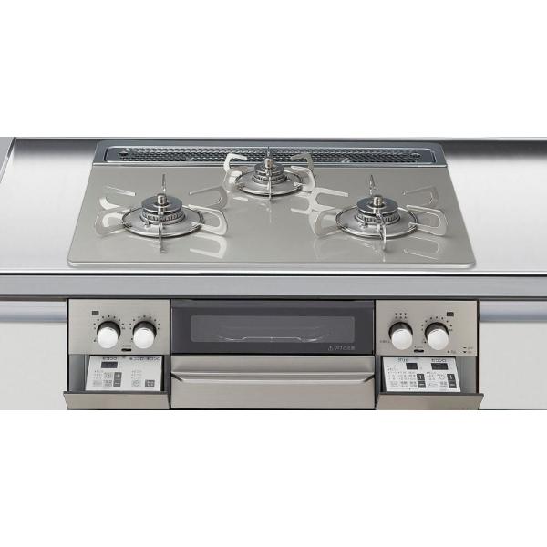 LIXIL（リクシル） ガスコンロ パロマ製（LIXIL） P3635G1W1K 間口60cm