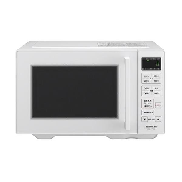 日立HITACHI 電子レンジHMR-FT19A 2024年製 日立（HITACHI） HMR-FT19A W 単機能電子レンジ ホワイトHMRFT19A W