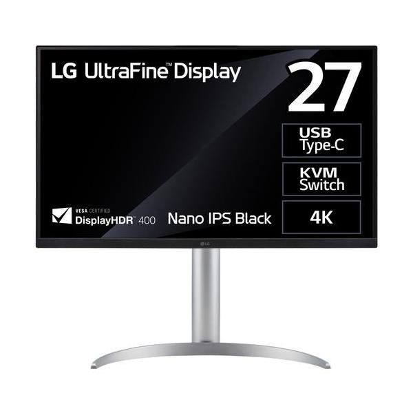 LGエレクトロニクス LG 27UQ850-W 27型4Kモニター Nano IPS