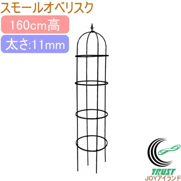 スモールオベリスク 160cm 園芸 オベリスク ガーデン ガーデニング 家庭菜園 支柱