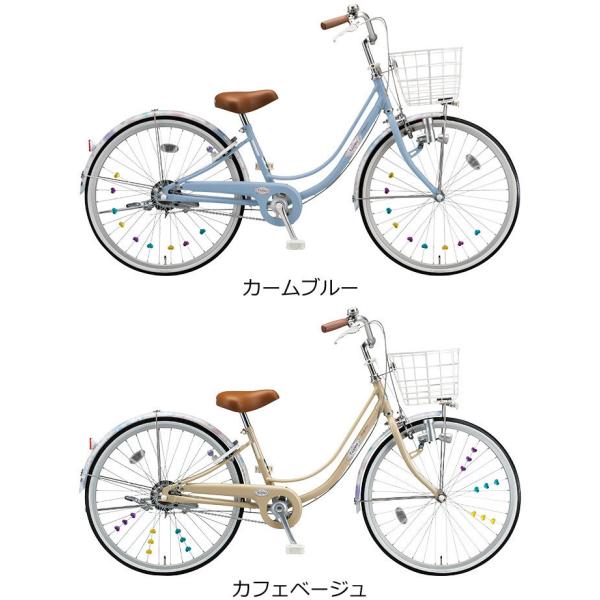 ハート型アクセサリー付 ブリヂストン リコリーナ ダイナモランプ 22インチ 変速なし Rc1 21年モデル 女の子向け 子供自転車 ブリジストン Buyee Buyee Japanese Proxy Service Buy From Japan Bot Online