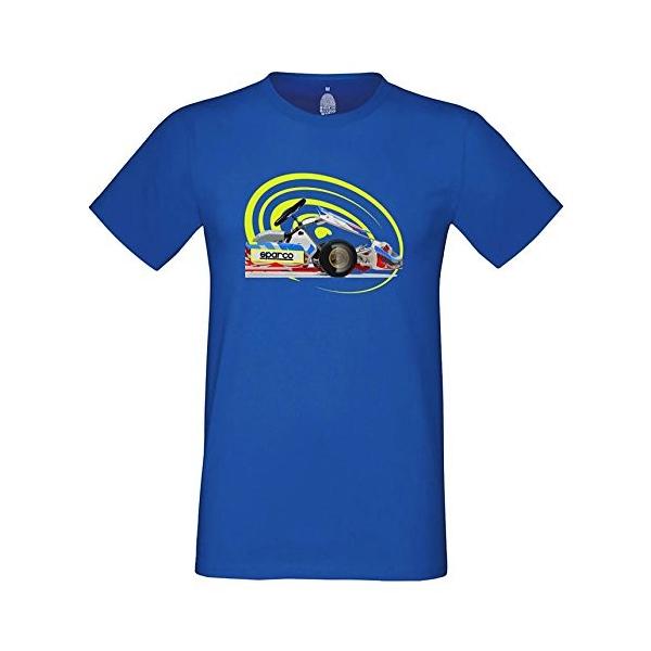 SPARCO (�X�p���R) T�V���c T-SHIRT GO! BLUE 01220AZ2M �T�C�Y/�J���[M/BLUE