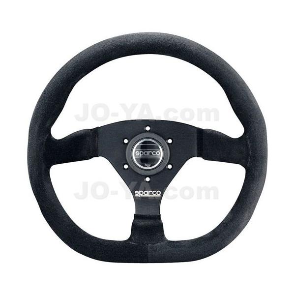 SPARCOステアリング L360 スエード x ブラックスポーク中古品 SPARCO (スパルコ) ステアリング L360 ブラックスエード x ブラック