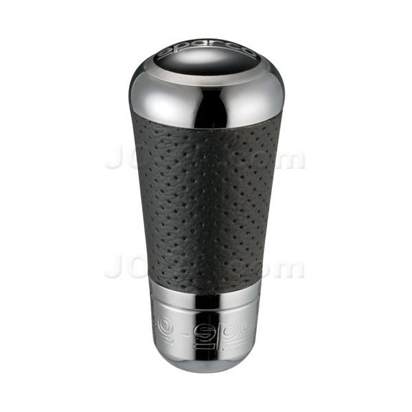 sparco TECNO ( テクノ ) シフトノブ クローム x プルーフレザー : JO