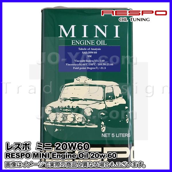 RESPO ( X| ) GWIC MINI ( ~j ) 20W-60 MINI MTԂ̐\100pIC 5L