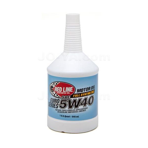 REDLINE �i���b�h���C���j Euro-Series 5W40 (�G���W���I�C��) 1qt