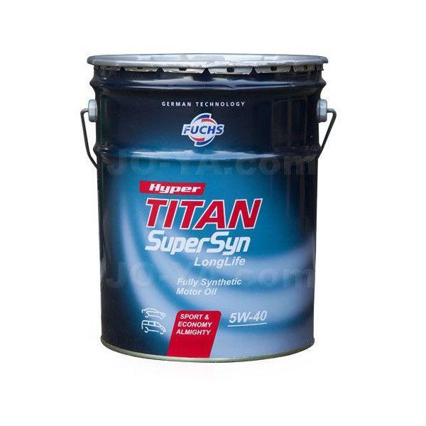 FUCHS TITAN SUPERSYN LONG LIFE 5W-40 20L (車用エンジンオイル FUCHS TITAN SUPERSYN LONG LIFE 5W-40 20L (車用エンジンオイル