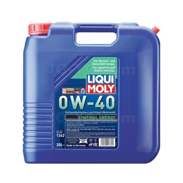LIQUI MOLY ( L ) SYTHOIL ENERGY 0W40 20L
