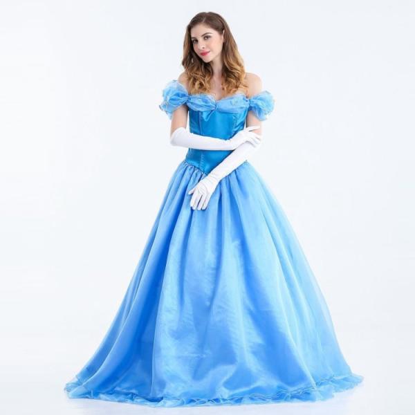 シンデレラ コスプレ プリンセス 大人用 女性用 ディズニープリンセス Cinderella ドレス コスチューム ハロウィン Buyee 日本代购平台 产品购物网站大全 Buyee一站式代购 Bot Online