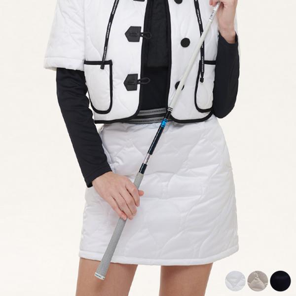 ゴルフウェア スカート レディース ゴルフ 韓国 ダウン タイト 暖かい