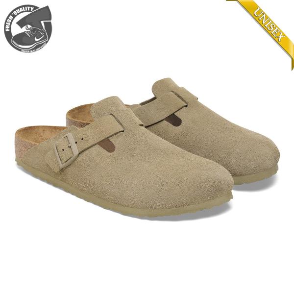 BIRKENSTOCK（ビルケンシュトック） ボストン スエード レザー フェイ