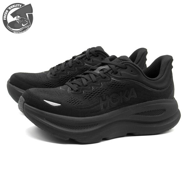 ホカ オネオネ Hoka one one BONDAI 9 黒 ワイズ 2E ホカ オネオネ Hoka one one BONDAI 9 黒 ワイズ 2E