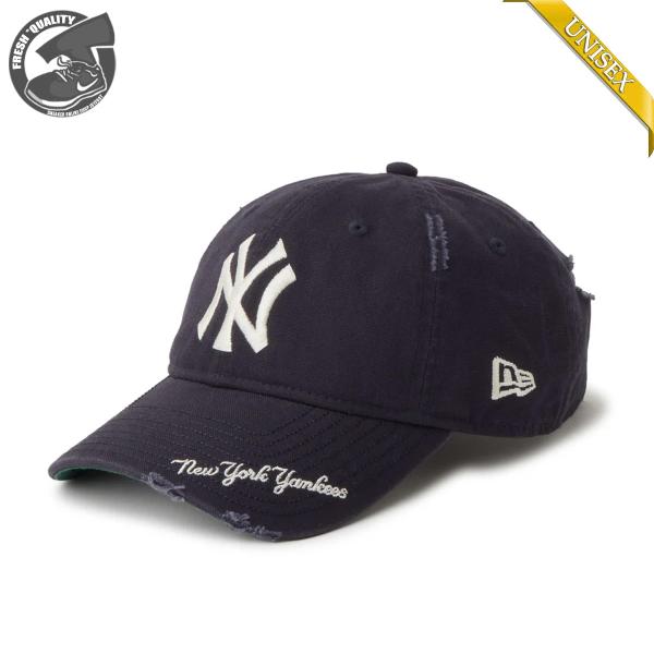 ニューエラ 9TWENTY エムエルビー バイザー ロゴ ニューヨーク ヤンキース ネイビー NEW ERA 920 MLB VISOR LOGO NEW YORK YANKEES 14745044