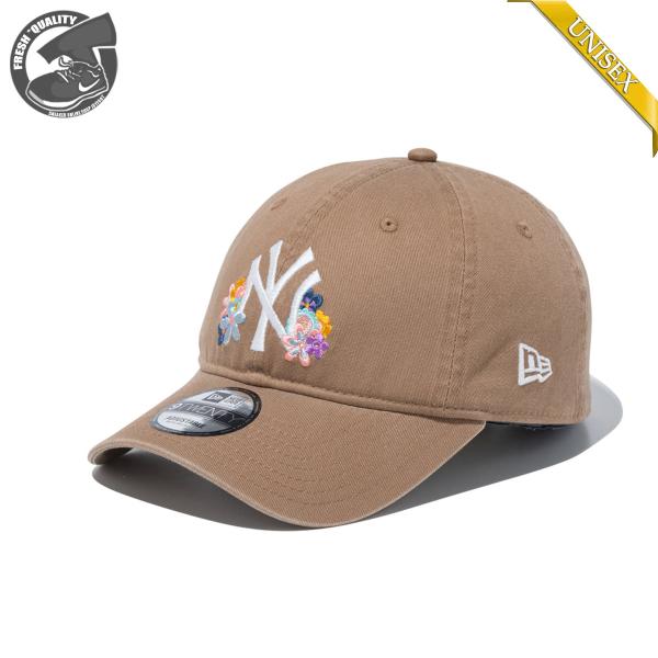 ニューエラ 9TWENTY フラワー ニューヨーク ヤンキース カーキ NEW ERA 920 FLOWER NEW YORK YANKEES 15206598