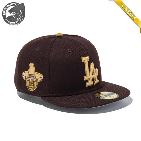 ニューエラ 59FIFTY ザ ブリュー ロサンゼルス ドジャース バーントウッド / ブラッシュドブロンズ NEW ERA 5950 THE BREW LOS ANGELES・DODGERS 15228779