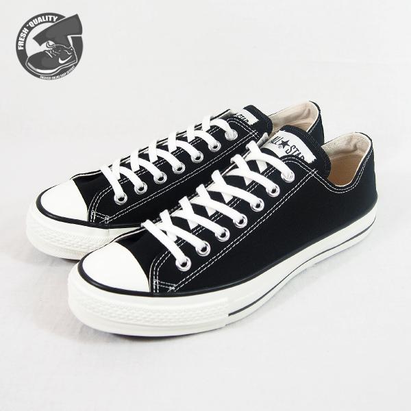 コンバース オールスター ジャパン ローカット ブラック CONVERSE ALL STAR JAPAN OX BLACK 32167431 メンズ　レディース