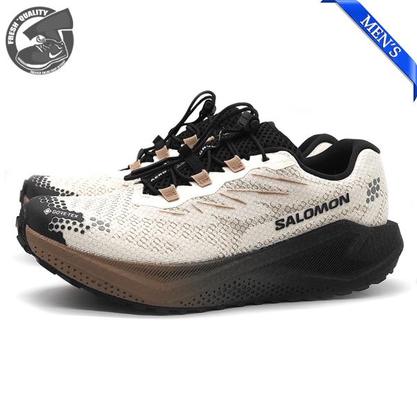 サロモン エアロ ブリーズ 4 グラベル ゴアテックス メンズ SALOMON AERO BLAZE 4 GRVL GTX VANILLA ICE/BLACK/BURRO L45403200