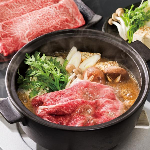 産直品＞　おすすめ　お歳暮好適品　老舗「柿安」松阪牛  すき焼用 肩・ももすき焼用 約480g ・7633-040